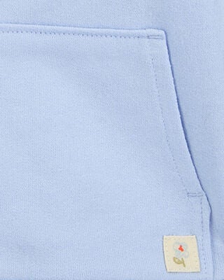 Product image 2 of Baby Zip-Up French Terry Hoodie - Blue