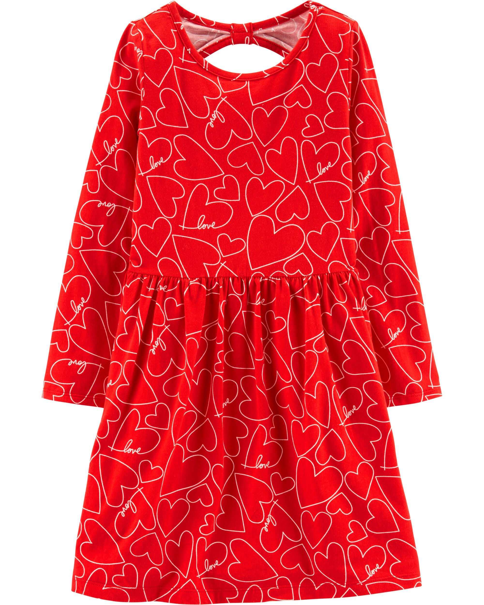 carters heart dress