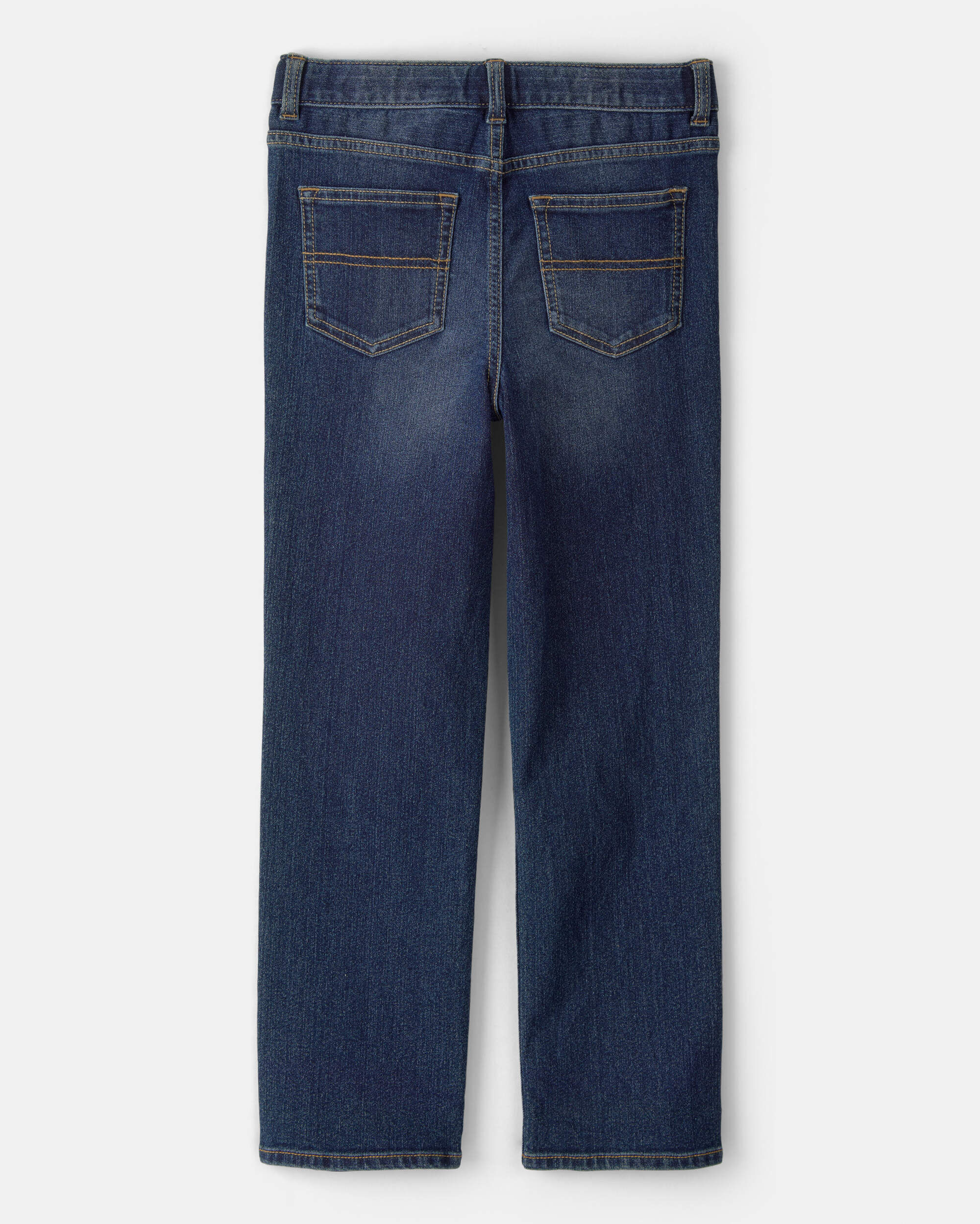 Kid Dark Wash Relaxed-Fit Classic Jeans