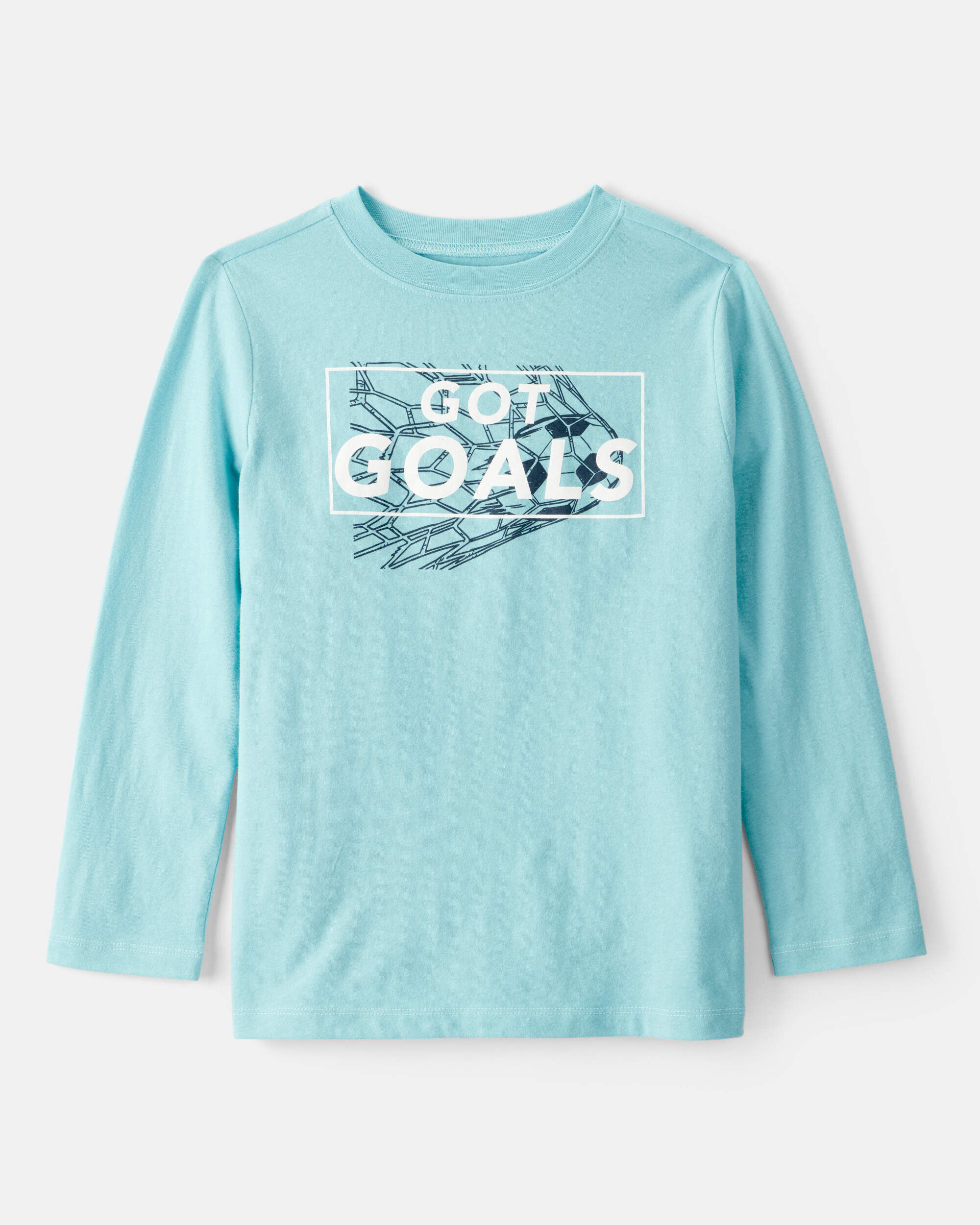 Boys Got Goals Short-Sleeve Graphic Tee - Blue