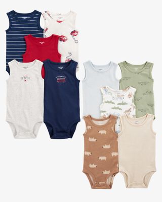 Product image 1 of Baby 10-Pack Sleevless Bodysuits