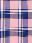 Multi - Kid Plaid Button-Down Shirt, Selected