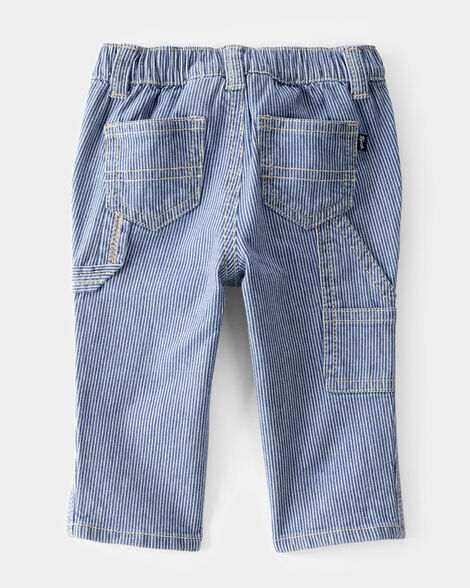  Product image 2 of Baby Vintage Inspired Hickory Denim Jeans - Cornwall Wash