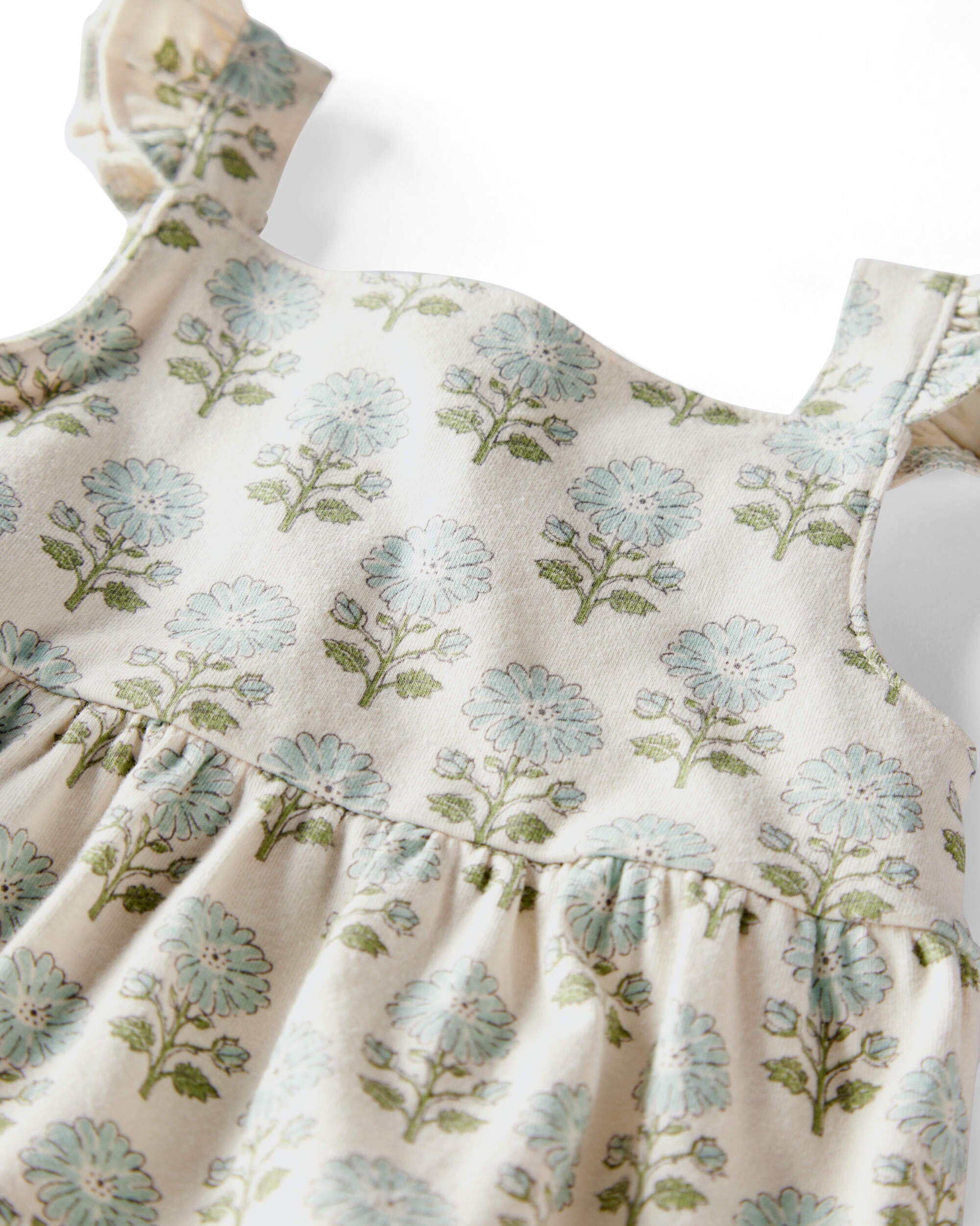 Baby Organic Cotton Floral-Print Dress - Little Planet | Carter's