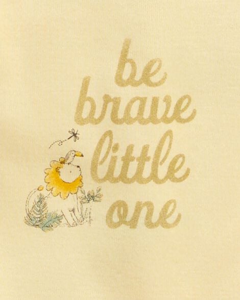  Product image 4 of Baby 5-Pack "Be Brave Little One" Sleeveless Bodysuits