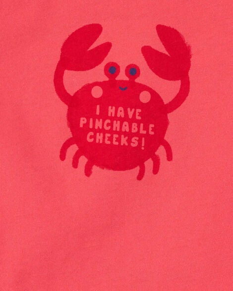  Product image 2 of Baby Pinchable Cheeks Crab Bodysuit