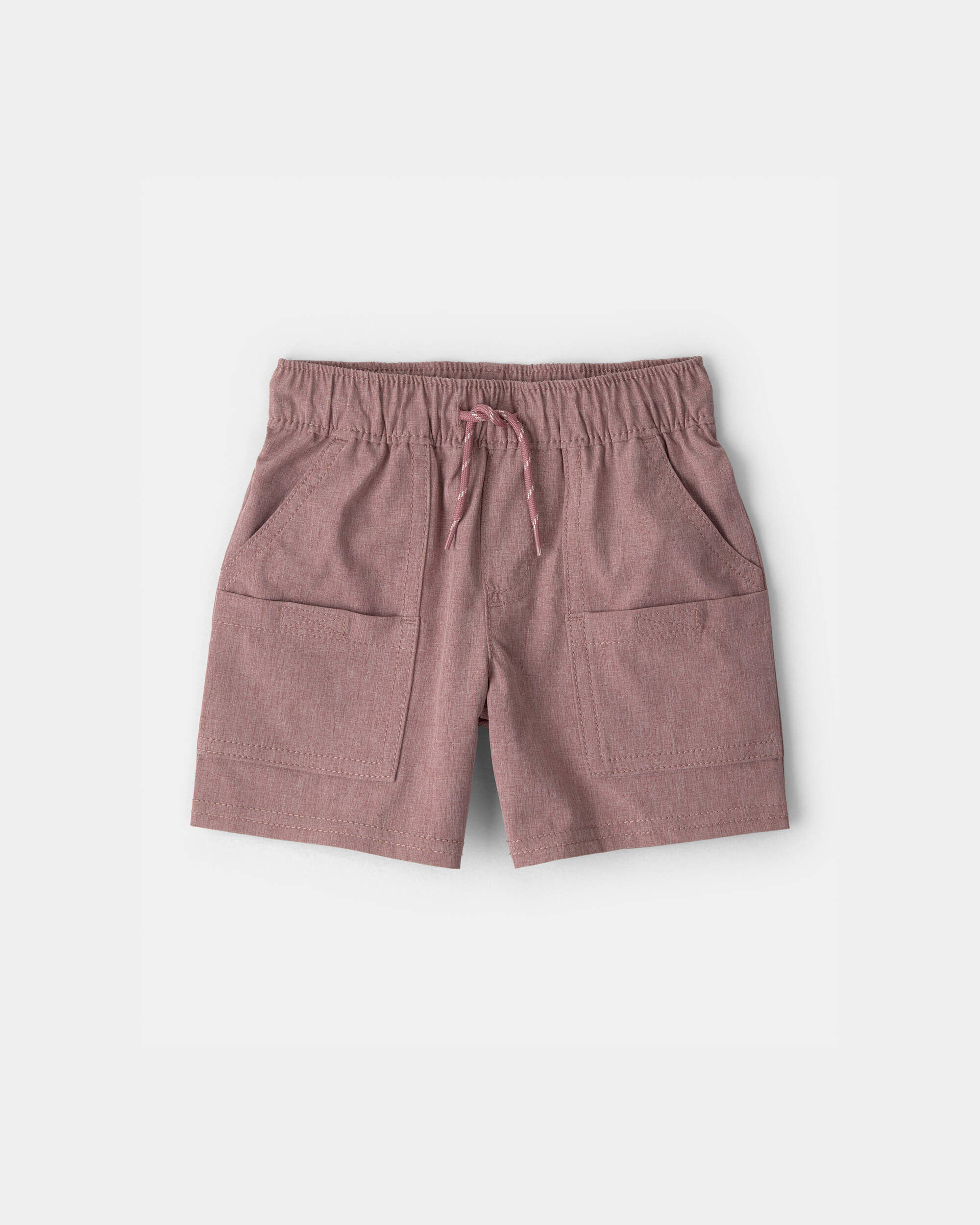 OshKosh Bgosh Baby Boy Woven Pocket Shorts 12M Brown 18$