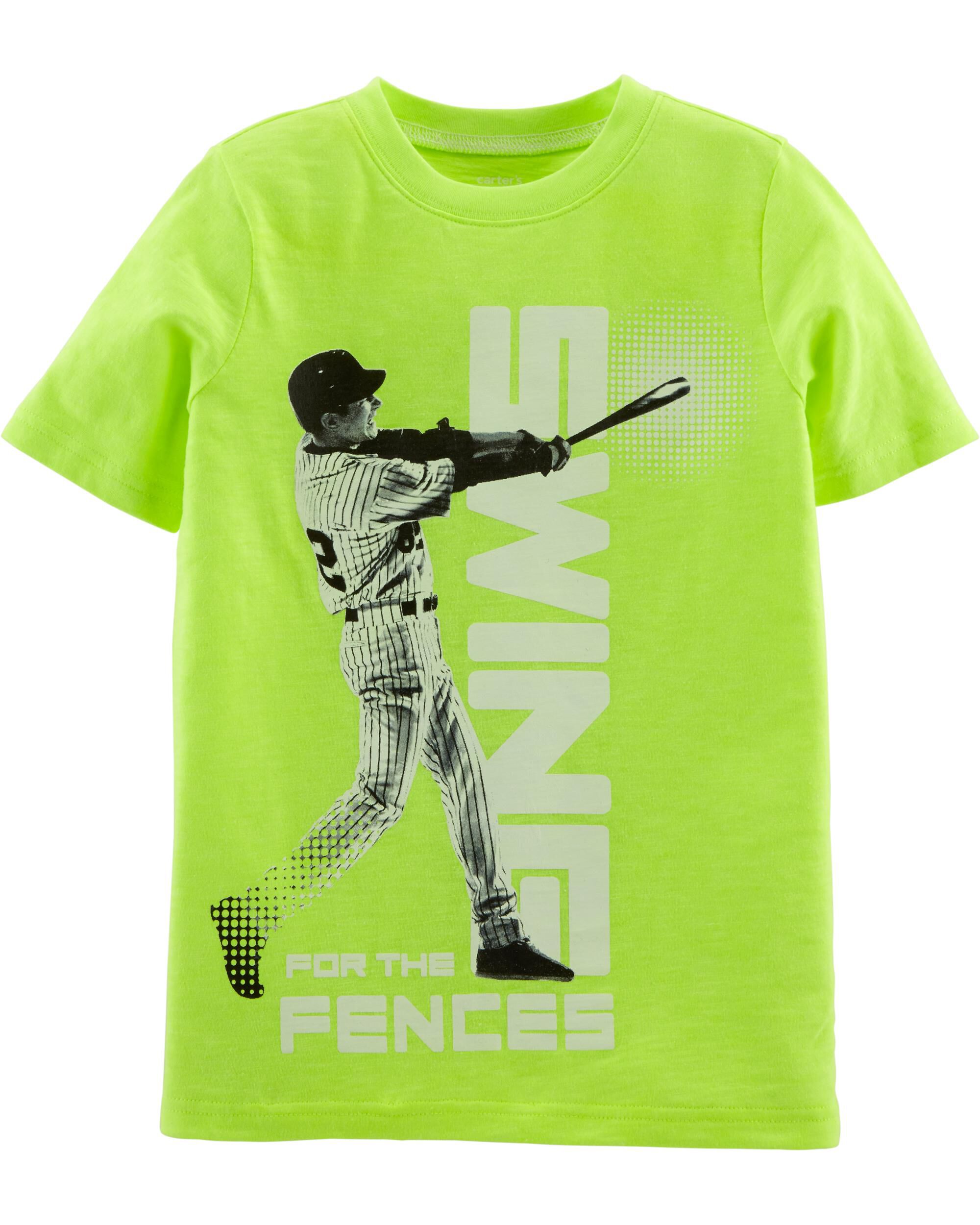 neon baseball jersey