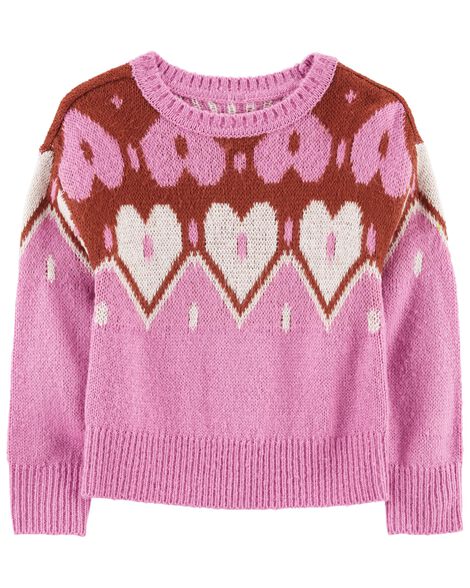  Product image 1 of Baby Heart Mohair-Like Sweater