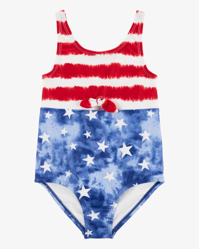 Product image 1 of Toddler Girl 1-Piece Fourth of July  Swimsuit