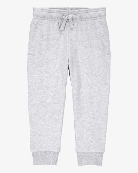 Product image 1 of Toddler Pull-On Drawstring Joggers - Grey