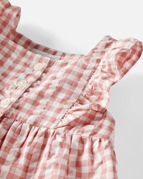  Product image 3 of Baby Gingham Top Made With Organic Cotton