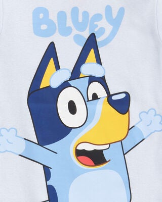 Product image 2 of Toddler Bluey Snug Fit Cotton 2-Piece Pajamas - Blue