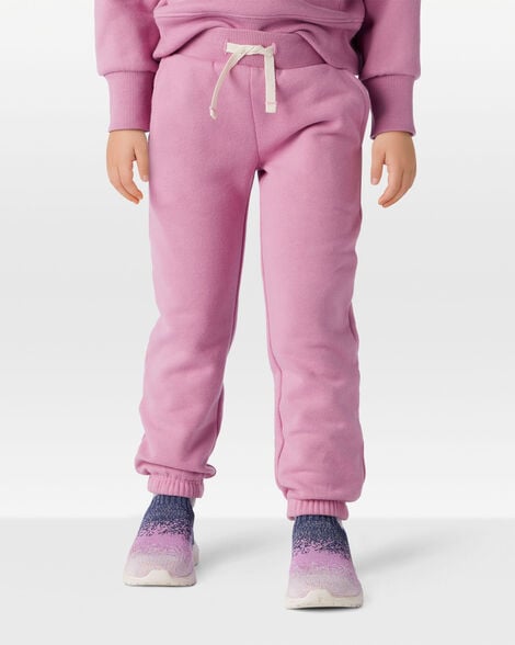 Toddler Girl Cotton Joggers - Pink