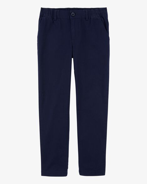  Product image 1 of Kid Stretch Chino Uniform Pants - Navy