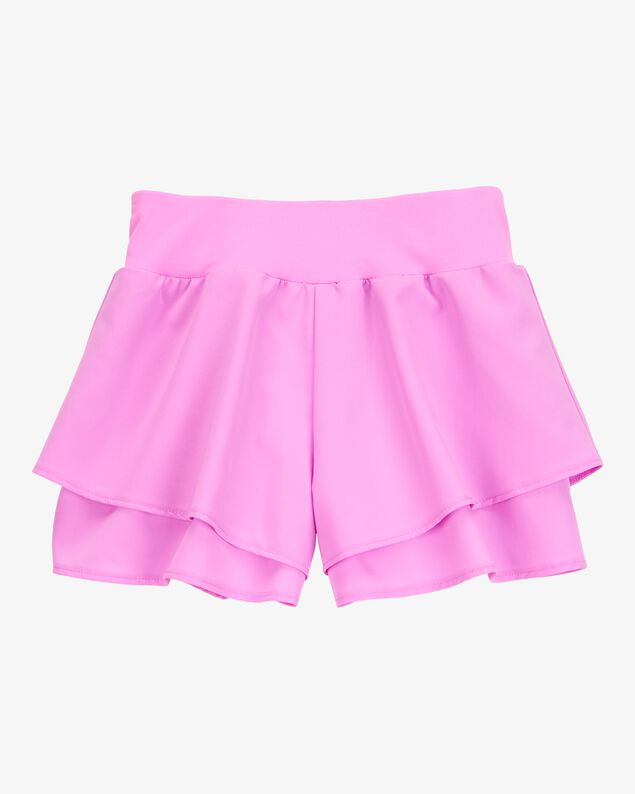 Product image 2 of Kid Flowy Layered Flip Short - Pink