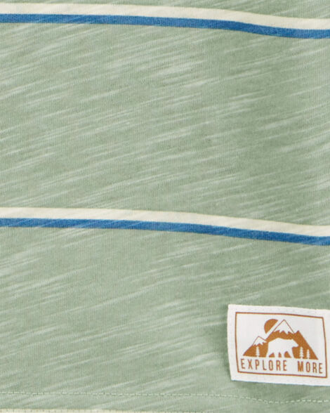 Product image 2 of Kid Striped Henley Tee