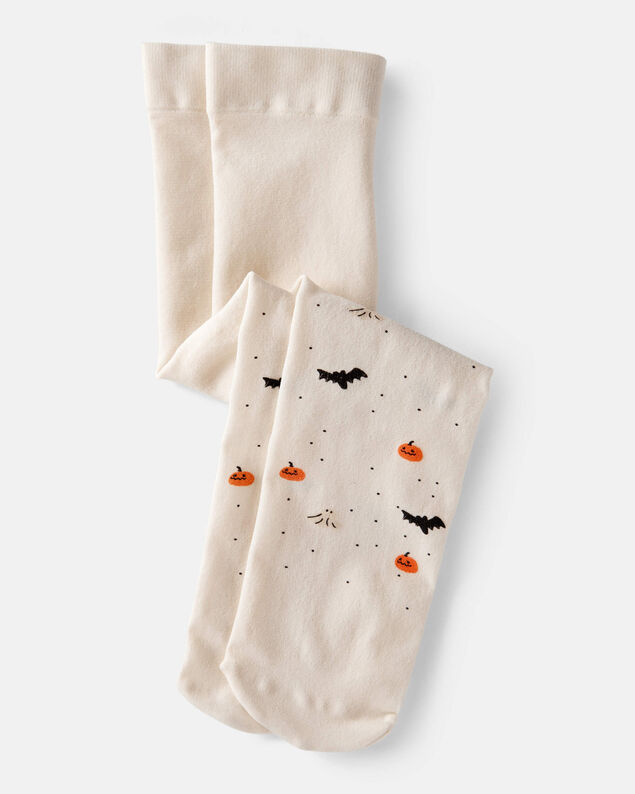 Product image 1 of Baby Girl Halloween Tights - Cream