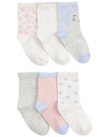 Toddler 6-Pack Socks