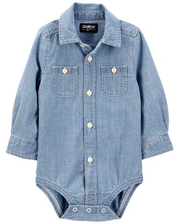 Baby Classic Button-Front Bodysuit