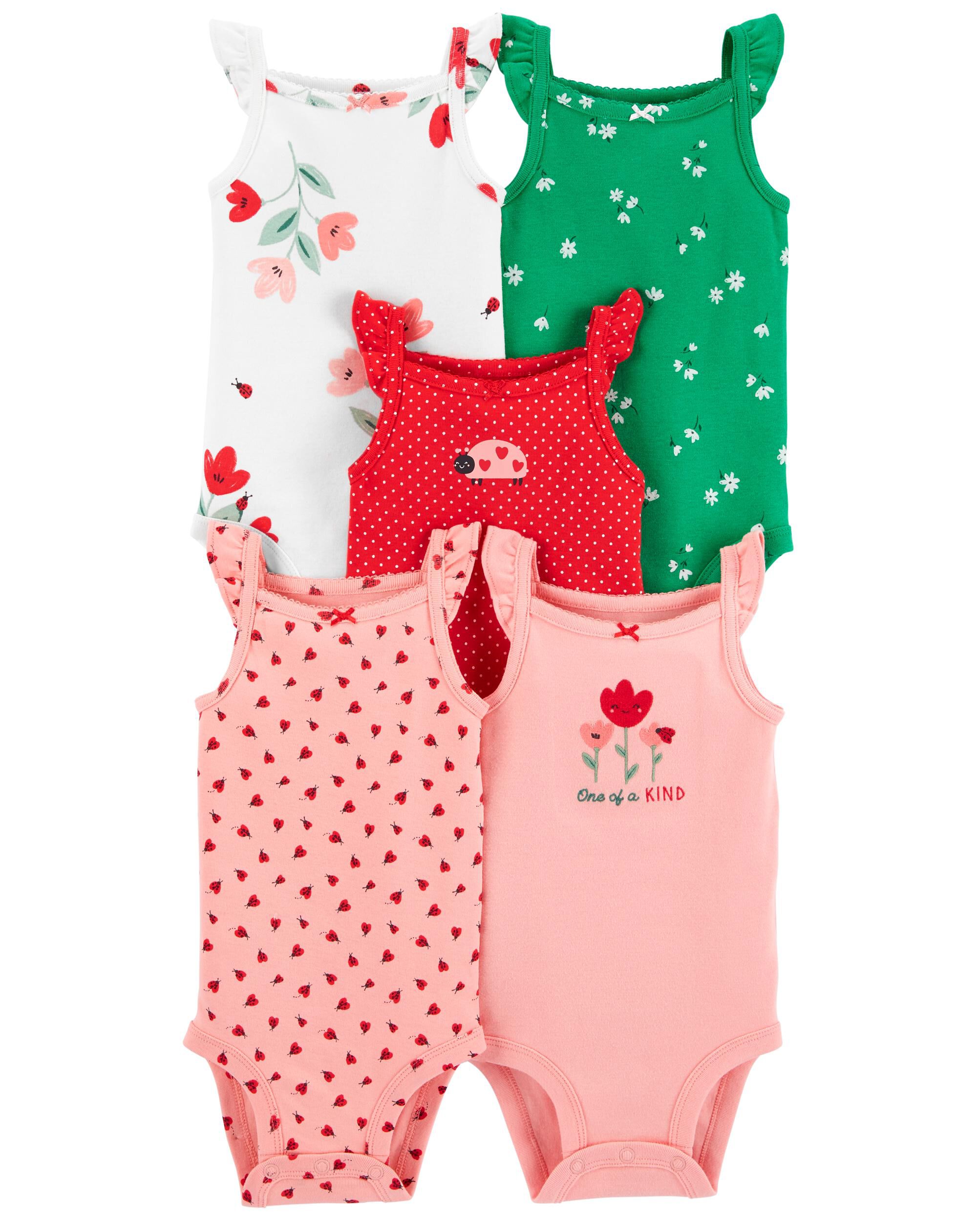 *CLEARANCE* 5-Pack Tank Bodysuits