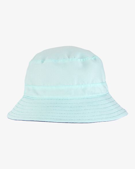 Product image 2 of Toddler Reversible Solid Swim Bucket Hat - Blue