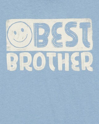 Product image 2 of Kid Best Brother Short-Sleeve Graphic Tee - Blue