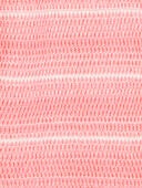 Orange - Kid Striped Sweater Knit Romper - Orange, Selected
