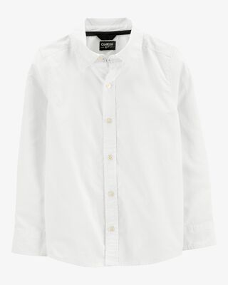 Product image 1 of Kid Long Sleeve Button-Front Uniform Shirt
