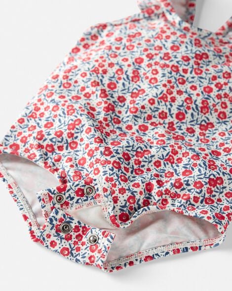 Product image 3 of Baby Floral Print Recycled Swimsuit