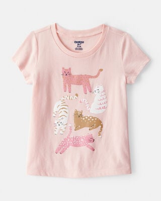 Toddler Girl Disney© The Aristocats Short-Sleeve Graphic Tee - Grey