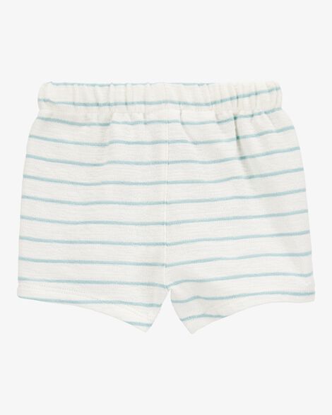  Product image 2 of Baby Striped Pull-On Slub Jersey Shorts