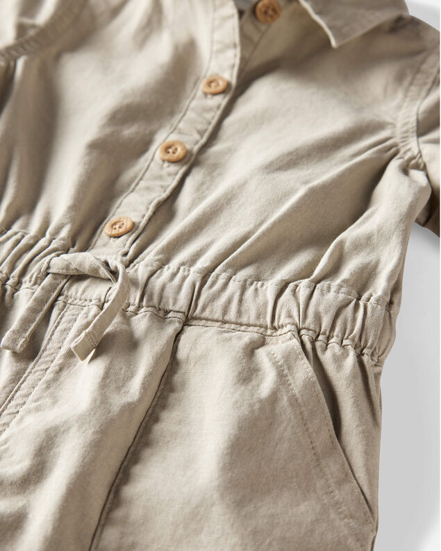 Product image 2 of Toddler Romper Made With Organic Cotton Linen