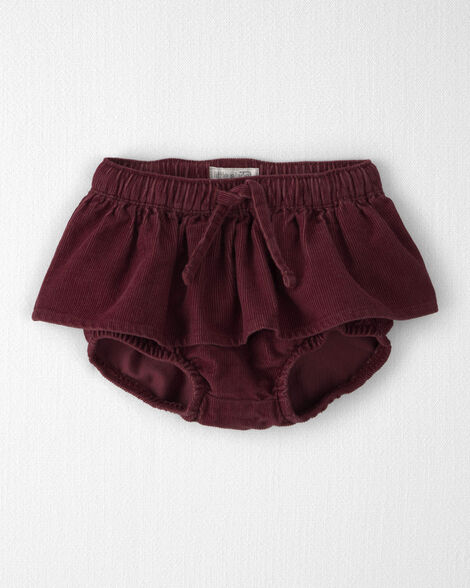 Baby Girl Organic Cotton Corduroy Skirt