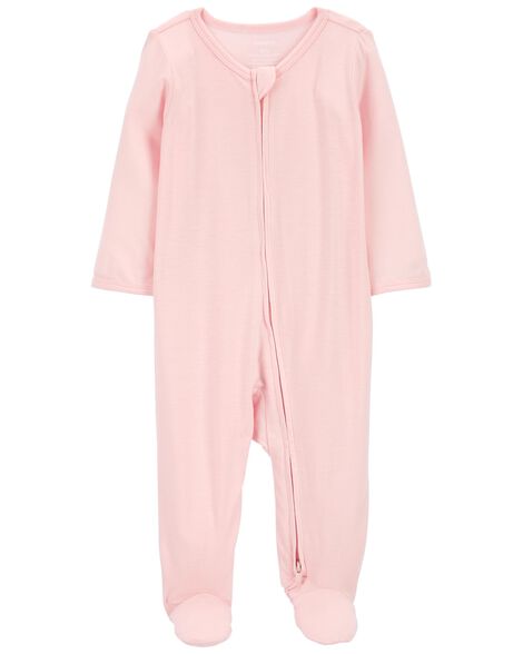  Product image 1 of Baby Zip-Up PurelySoft Sleep & Play Pajamas
