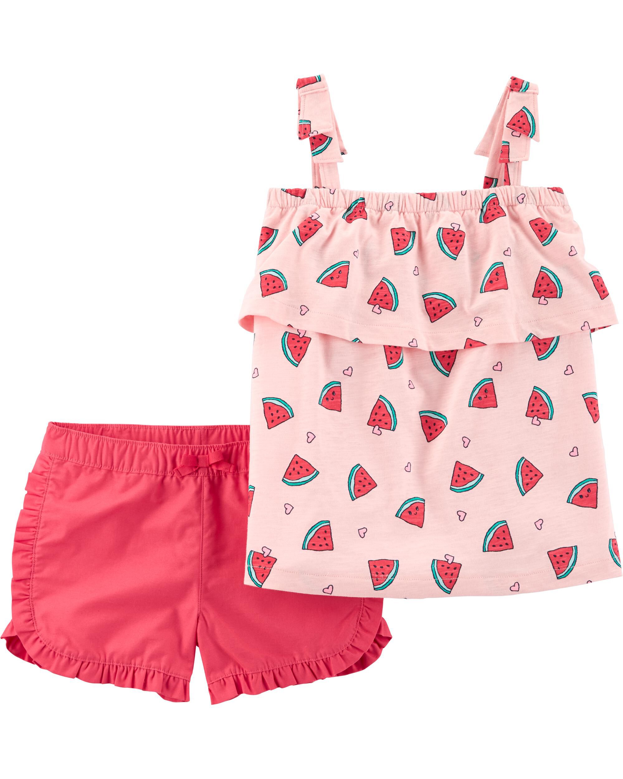 carter's watermelon outfit