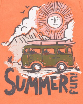 Product image 2 of Baby Summer Graphic Tank - Orange