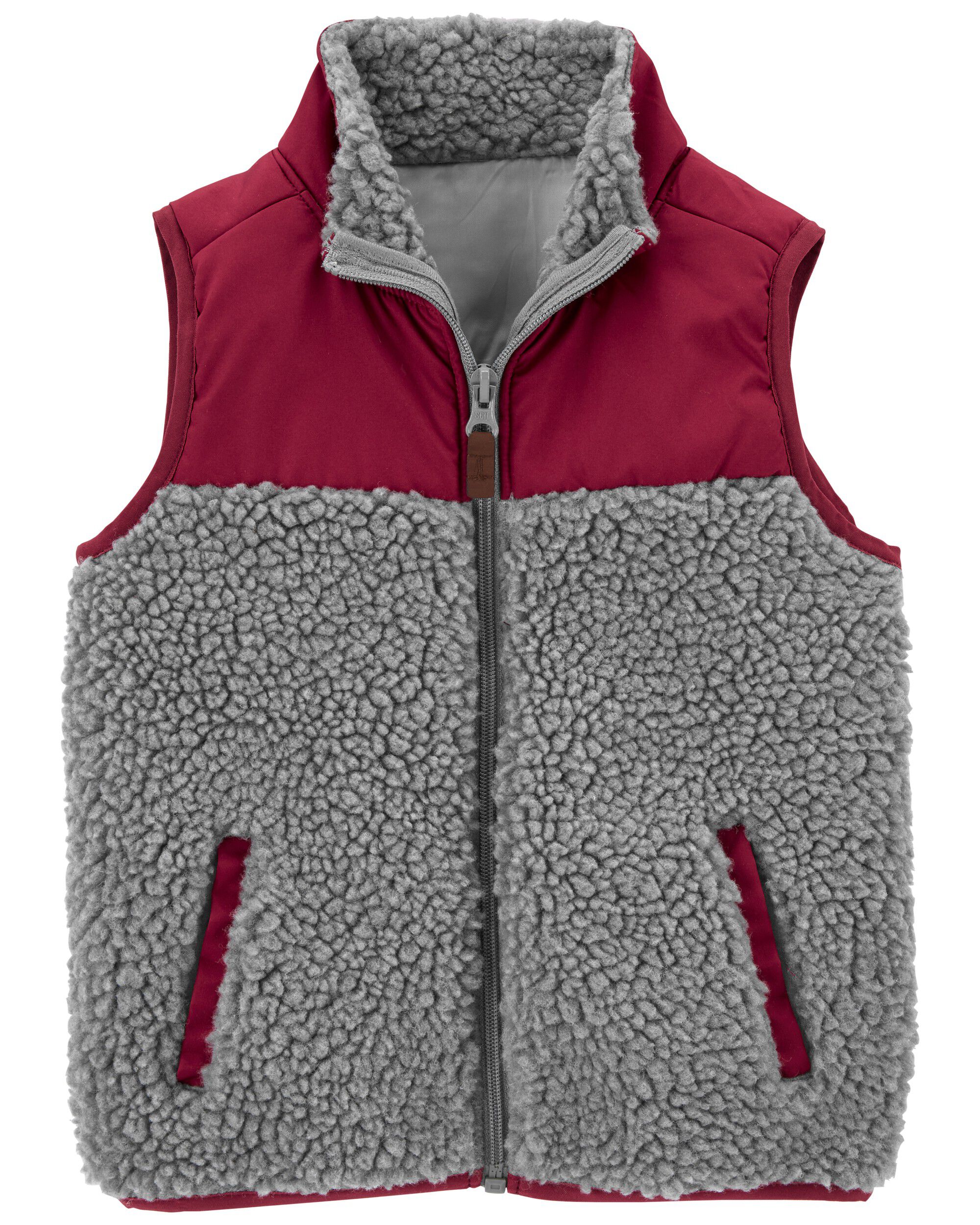 Carters Little Boys Zip-Up Heavyweight 