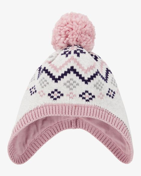  Product image 1 of Baby Fair Isle Trapper Hat