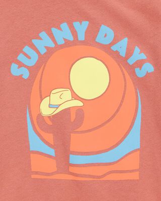 Product image 2 of Toddler Sunny Days Short-Sleeve Graphic Tee - Orange