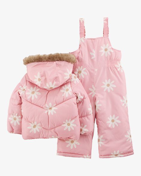  Product image 5 of Toddler 2-Piece Daisy Snowsuit Set