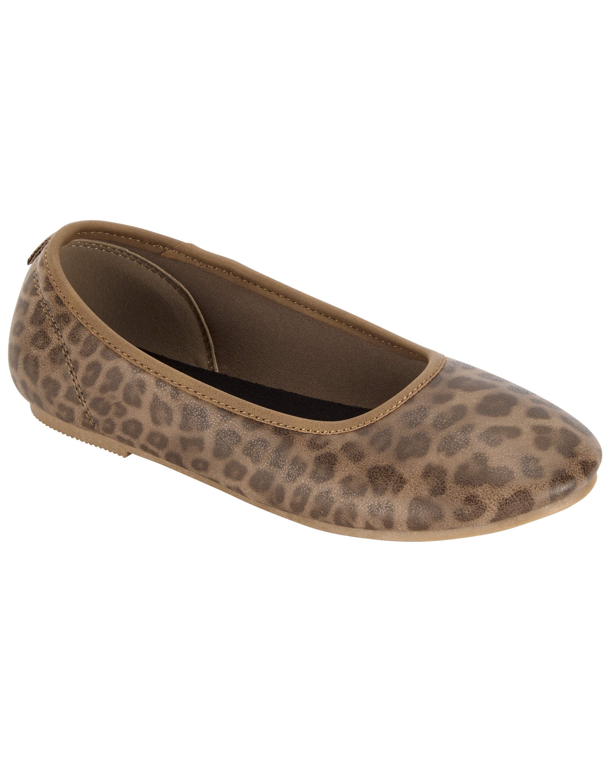 Kids leopard flats best sale