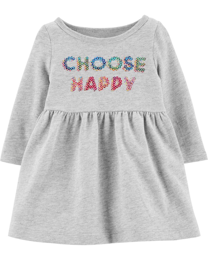 Sequin Choose Happy Dress Carters Com