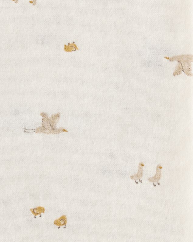 Product image 2 of Baby 4-Pack Stork Print Receiving Blankets - Yellow