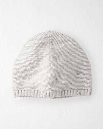 Baby Organic Cotton Sweater Knit Cap