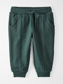 Poplar Green - Baby Organic Cotton Joggers in Poplar Green, Selected