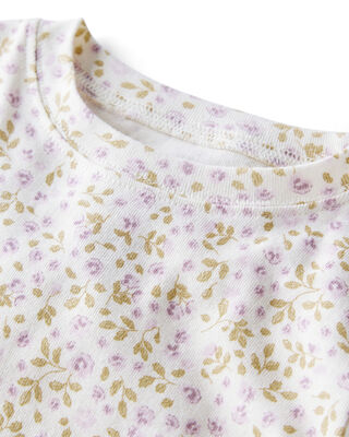Product image 2 of Toddler Organic Cotton  Pajamas in Botanic Muse Print
