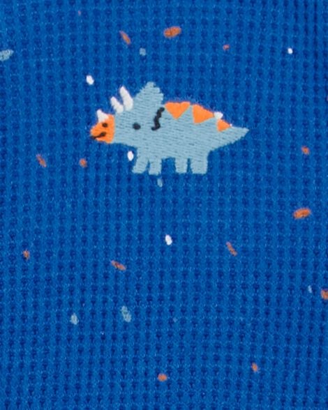 Product image 2 of Baby Dinosaur Snap-Up Thermal Sleep & Play Pajamas