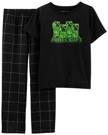 Kid 2-Piece Minecraft® Loose Fit Pajamas