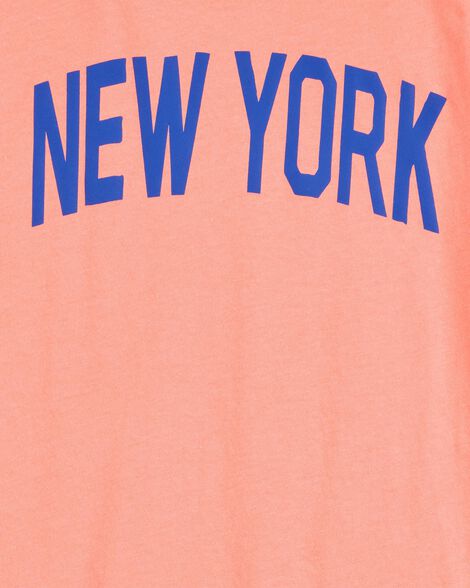 Product image 2 of Kid New York Short-Sleeve Graphic Tee - Orange